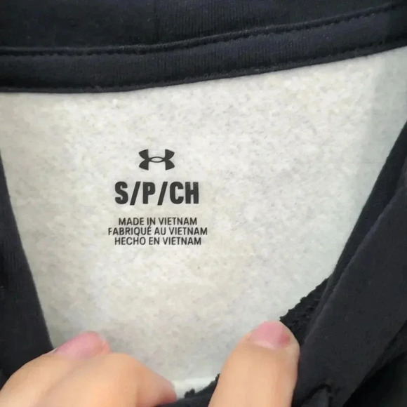 Under Armour Rival Fleece Colorblock Hoodie Mens - Picture 4 of 6